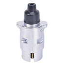 12V 7Pin Aluminum Alloy Connector Socket & EU Plug Trailer Car Caravan Towbar Bj
