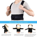 Back Posture Corrector Shoulder Lumbar Brace Spine Support Belt Adjustable
