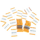 300pcs 30 Values Each Value Metal Film Resistor Pack 1/4W Resistor Assorted KiOZ