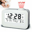 Digital Clock Electronic Lcd Projector Alarm Clock Time Temperature Digital