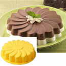 Silicone New Large Flower Cake Mould Chocolate Soap Candy Jelly Mold Bakin WUV