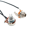 Prewired Transducer Pickup 6.35mm Socket for Acoustic/Classical Guitar
