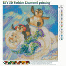 5D Diy Diamond Painting Cross Stitch Christmas snowman penguin Diamond Deco