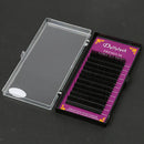 Fiber Black Eyelash Extension D Curl 0.15 Individual Semi Permanent 13mm