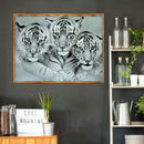 5D DIY Full Drill Diamond Painting Animal Cross Stitch Embroidery (Tiger05)
