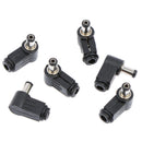 10pc 2.1mm x 5.5mm Male Plug Right Angle L Jack DC Power Tip ConnectorS Hn