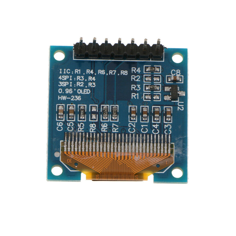 0.96" I2C 128X64 Module Yellow Blue OLED LCD LED Display SSD1306 For