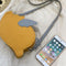 Fashion Cute Pig-Shaped Shoulder Bag Messenger Bag Mini Casual Messenger Ba L1W6