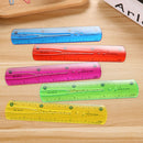 Soft Ruler Flexible Ruler Tape Measure 15cm Straight Ruler Office School SupplSE