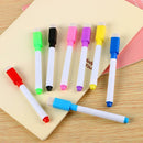 Markers Dry Magnet Magnetic Erasable Built In Rubber Whiteboard Pen Use