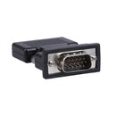 HDMI Female to VGA Male Converter with Audio Adapter Support 1080P Signal
