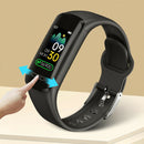 V101 Sport Bluetooth Blood Pressure Smart Watch Thermometer IP68 Waterproof