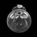 5X(Praying Angel Vases Crystal Transparent Glass Vase Flower Containers Hy G5D9)