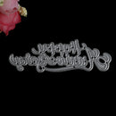 happy anniversary framed cutting dies stencil scrapbook album paper craft FT BX