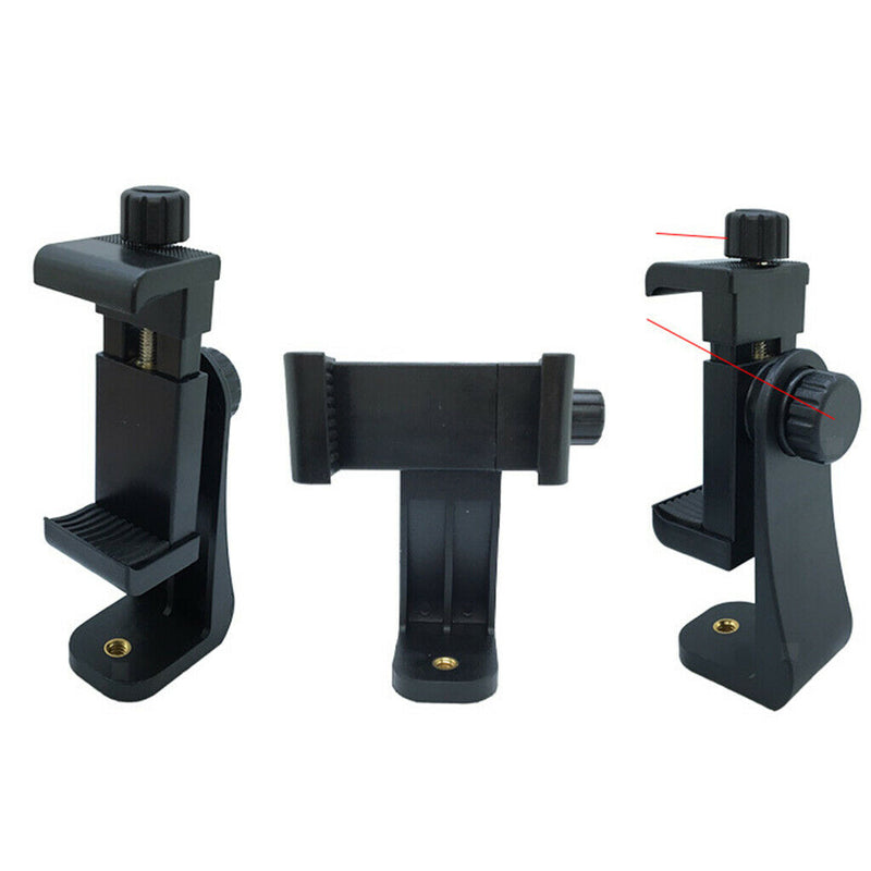 Chest Body Adjustable Harness Strap Outdoor Holder with Clip ABS for Black