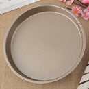 Carbon Steel Round Shape Pizza Baking Pan Tray Non-Stick Pie Plate Bakeware