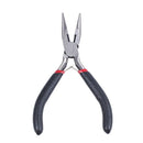 1 Tip Pliers Plate Tool for Creation of Jewelry 12.5cm - Black
