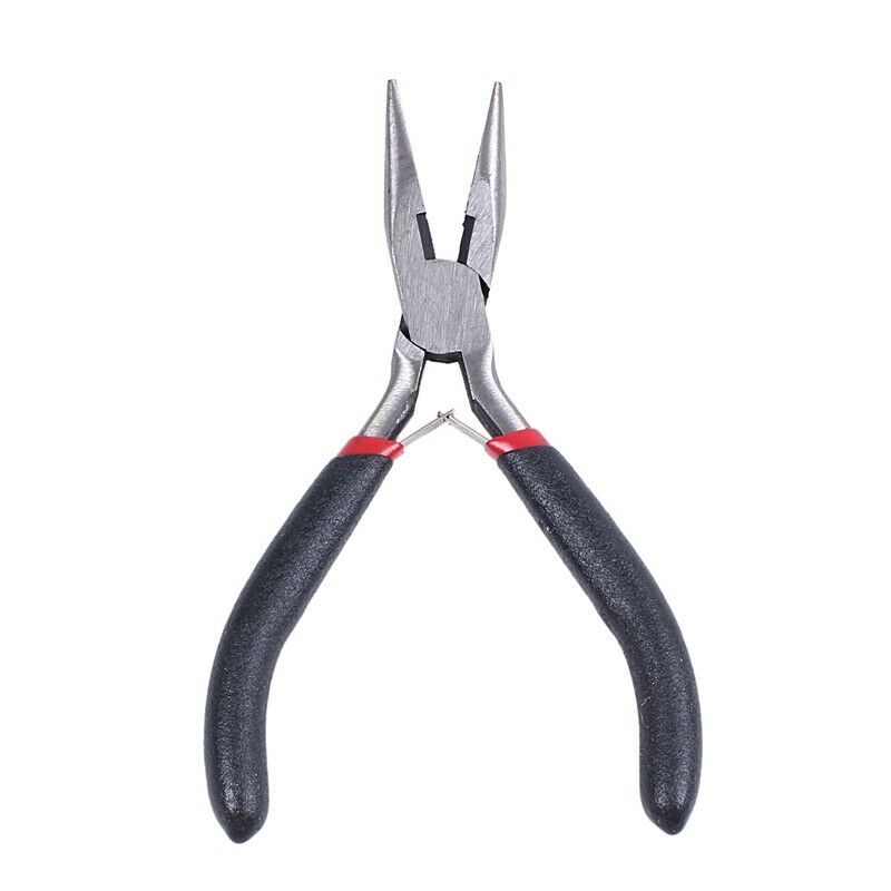 1 Tip Pliers Plate Tool for Creation of Jewelry 12.5cm - Black
