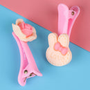 20Pcs Mixed multicolor baby kid children girls cartoon hair clips with bo R^i