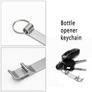 100Pcs Engraving Aluminum Portable Can Opener, Key Chain Ring Opener, Resta
