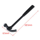 Plastic Handle Mini Claw Hammer Woodworking Nail Puncher Metal Hammer Too lj