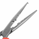 Fishing Pliers Long Nose G1 with Floating Fish Gripper, Needle Nose Pliers  D5F8