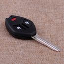 3-Button Remote Key Case Shell Housing Replace fit for Mitsubishi Galant Lancer