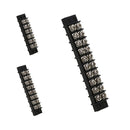 10 Gang Screw Terminal Block w/ Nickel Plated Brass Contacts for Boat Marine
