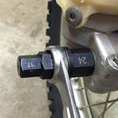 Carbon Steel Motorcycles Hex Axle Tool Axle Hex Driver Spindle Adapter Tools