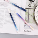 3Pcs 0.35mm Sky Starry Gel Pen Office Students Writing Stationery Signature Pens