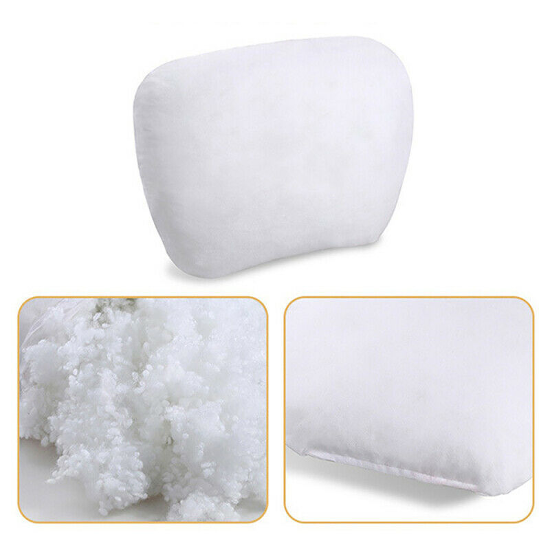 For Mercedes Benz Suede S Class Car Headrest Neck Pillows Seat Cushion Beige