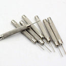 2Pcs Watch Band Bracelet Steel Punch Link Pin Remover Repair Tool Size 0.9mm ES