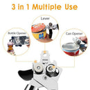 Can Opener Manual,Stainless Steel Can Openers Fit For Variety Cans,Built In G1B3