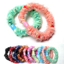 10 Girl Elastic Hair Ties Band Rope Ponytail Holder Hair Accessory Rubber WLBX