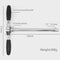 1/2 Inch T-Type Socket Ratchet Wrench T-Shaped Multi-Function T-Shaped Hex