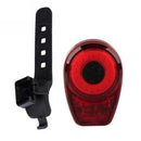 Rear Moon Bicycle Taillights USB Rechargeable Red COB Alumini Bright New Li P9I9