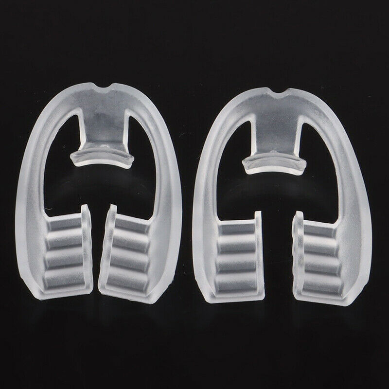 2Pcs Teeth Grinding Guard Sleep Mouthguard Splint Clenching Protector ToolsB Gn