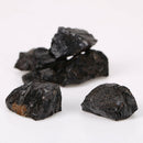 100g Natural Black Tourmaline Crystal Stone DIY Pendant Home Decoration