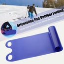 Heavy Duty Snow Sled Adults Skiing Outdoor Folding Winter Sports Sand Grass Pad