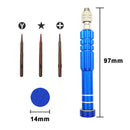 1 Piece 3 In 1 Screwdriver Set Tablet Screwdriver Repair Set Mobile Screw For