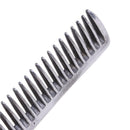Stainless Steel Polished Currycomb Horse Pony Grooming Comb Tool Smooth