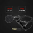 3.5mm Jack Clip-on Lapel Mini Lavalier Microphone Mic For Smart Cell Phone