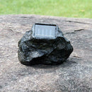 4LED Solar Simulation Stone Lamp Outdoor Waterproof Garden Landscape Light