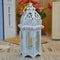 4 Pieces Retro Tabletop Candle Holder Hanging Wind Light Lantern Ornaments