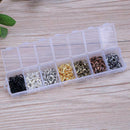 12x6mm 140pcs Fashion Jewelry Findings Lobster Clasp Hooks for Necklace