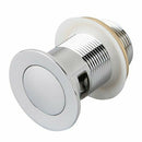 8cm Bung Sink Washbasin Brass Cap with Small Overflow Pop-up