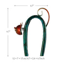 Cat Iron Sculpture Handmade Sculpture Decorative Ornament for Cat Lover