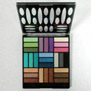 27 Colors Shimmer Eyeshadow Makeup Palette Kit Set W/-Brush L2Q2 V5N9 K1J6 B6I2