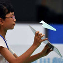 Never Falling Surfing Paper Aircraft Hand Throw Flying Glider Planes To3C