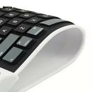 2.4G Folding Flexible Soft Mute Wireless Keyboard for Notebook Laptops